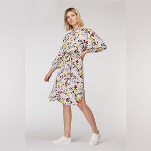 Gorman crepe summer shirt dress